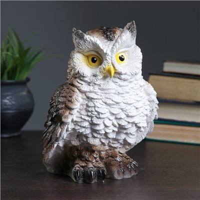 Копилка для денег «Филин», гипс, 13×16×20 см