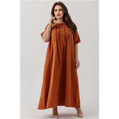 Платье  26002/01/Терракотовый