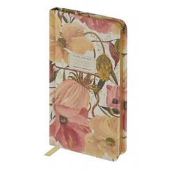 Еженедельник 2026 г. А6 128 стр. "FLORA.Цветочная страсть" кожзам 3-809/07 Bruno Visconti