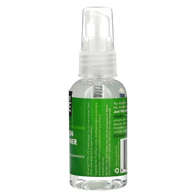 Better Life,  Screen Cleaner, 2 fl oz (60 ml)