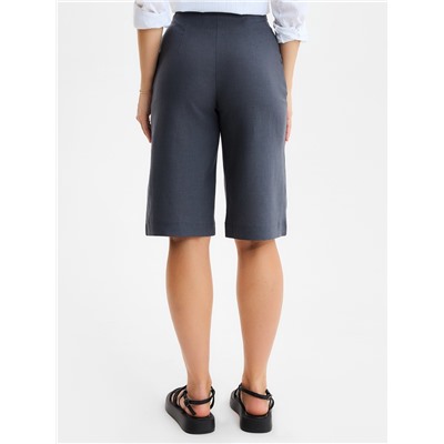 Бермуды женские MINAKU: Safari, графит, размер 46