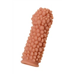 Насадка на фаллос с пузыриками по всей поверхности Extreme Sleeve 008 S-size - 12,7 см.
