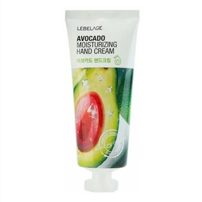 Lebelage Увлажняющий крем для рук с экстрактом авокадо / Avocado Moisturizing Hand Cream, 100 мл 13061