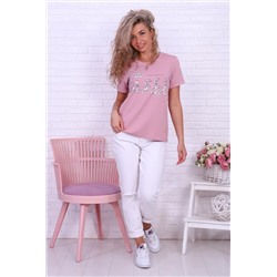 Футболка 27330 (Пудровая роза)