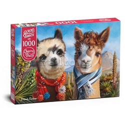 Пазл 1000 "Друзья-альпаки"