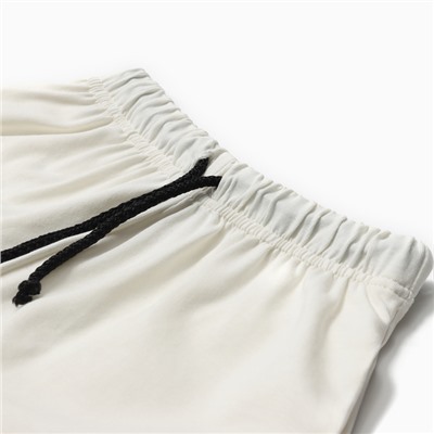 Комплект для мальчика (футболка и шорты) MINAKU, цвет экрю, оливковый, рост 152 см