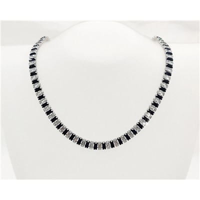 Колье с цирконами