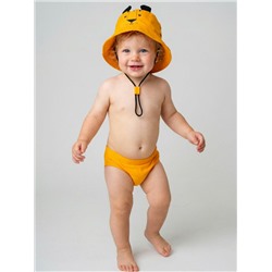 Комплект детский для мальчиков: плавки трикотажные, панама текстильная