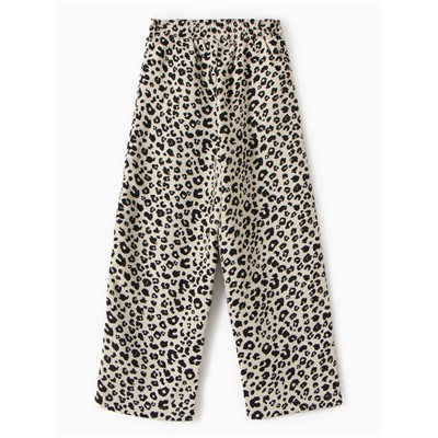 Брюки для девочки KAFTAN Leo velvet, размер 30 (98-104 см)