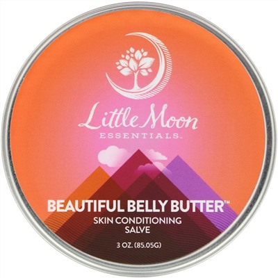 Little Moon Essentials, Beautiful Belly Butter, Skin Conditioning Salve, 3 oz (85.05 g)