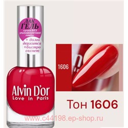 Alvin D`or Гель-лак для ногтей  тон 1606 Классический красный 12мл