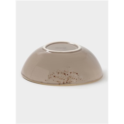 Салатник Magistro «Церера», 440 мл, 15.3×13 см, фарфор, коричневый