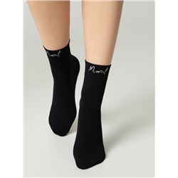 Полиамидные CONTE FANTASY Матовые носки с сияющей термоаппликацией Moment