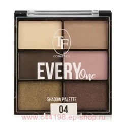 Triumph Тени Палитра тон 04 Нейтральный беж 6 тонов Every One СTE 37