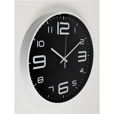 Часы настенные интерьерные «Классика», бесшумные, плавный ход, d=35 см