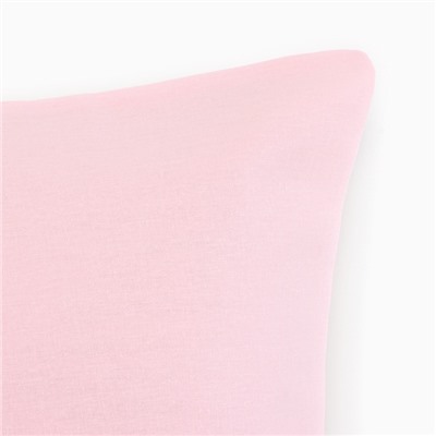 Комплект наволочек «Этель», 50×70 см, 2 шт., розовый, бязь, хлопок 100%