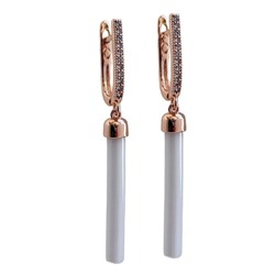 Серьги с керамикой