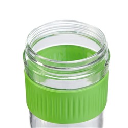 Термостакан «Мастер К», 550 мл, стекло, зелёный