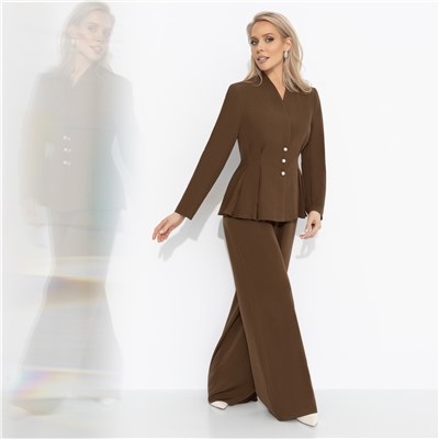 Брючный костюм приталенного силуэта, Время знаков (2 в 1, пылкая штучка)