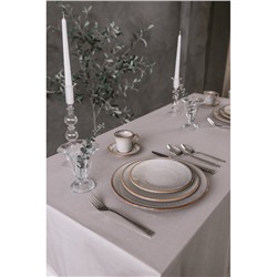 Тарелка Magistro Astral. d=21.6 см, фарфор, серая