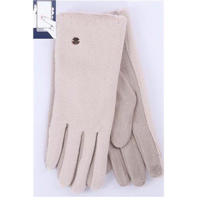 Перчатки жен. LuMeiJia MB-02 мех/сенсор