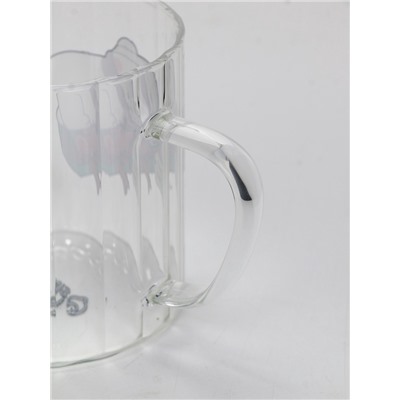 Кружка новогодняя стеклянная «Тепла и уюта», 650 мл