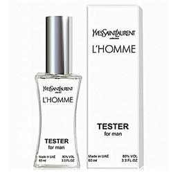 Yves Saint Laurent L'Homme тестер мужской (60 мл) Duty Free (неверная дата на коробке)