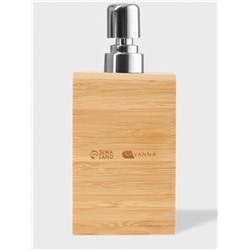 Набор аксессуаров для ванной SAVANNA BAMBOO, дозатор, стакан, мыльница