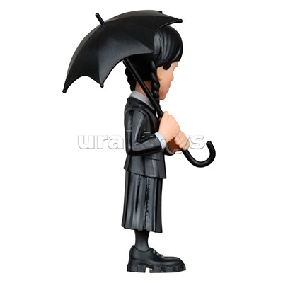 Коллекционная фигурка "Wednesday" - "Уэнсдей", Уэнсдей с зонтиком, 12 см,