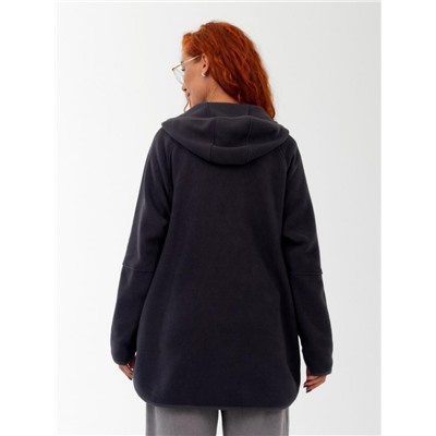 Толстовка флисовая "РОУЗ" (Темно-серый)