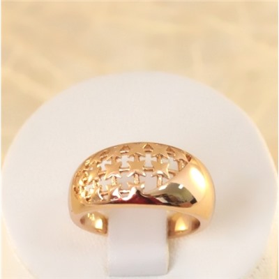 Кольцо позолота  Н01-13836 размер 16,5 18 18,5 19 19,5