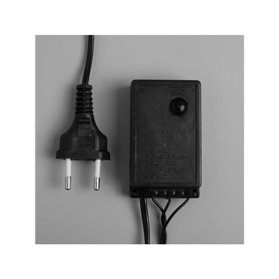 Гирлянда «Нить» 20 м с насадками «Шарики 1.5 см», IP44, тёмная нить, 200 LED, свечение белое, 8 режимов, 220 В