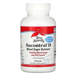 Terry Naturally, Sucontral D, 60 капсул