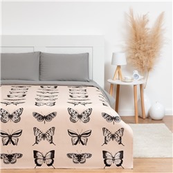 Покрывало 1.5-спальное «Этель» Butterfly dance, 150×215 см, 100% хлопок