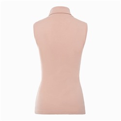 Майка женская MINAKU: Basic line, бежевая, размер 42