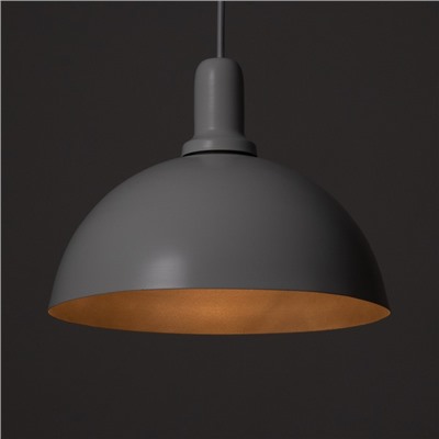 Люстра BayerLux «1342513/1BK», 1хE27 40W, белый/серебро