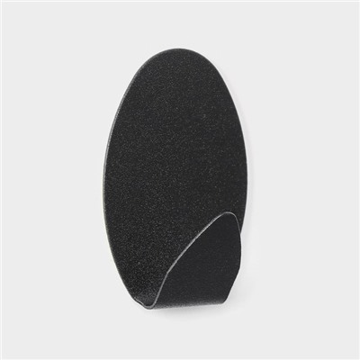 Крючки самоклеящиеся SAVANNA Black Loft, 6 шт., металл, 5.3×3.5 см, чёрные