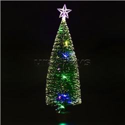 Елочка светящаяся со звездой (20см)