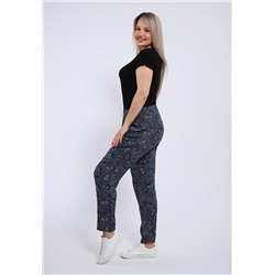 274 Брюки-бананы из штапеля