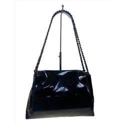 Женская сумка из натуральной кожи, цвет черный