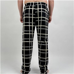 М8600R Штаны мужские (клетка)