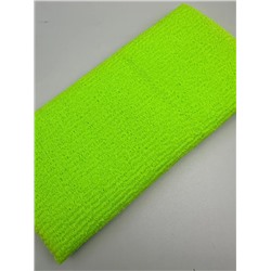 Bath Towel Мочалка-полотенце для душа с пилинг-эффектом / Nylon Long Exfoliating Towel, жесткая, зелёный 28179