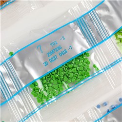 Алмазная мозаика - стикер на новый год для детей с частичным заполнением «Волшебные зверята!», набор для творчества