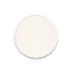 Кашпо для цветов «Золотое напыление», 1.6 л, d=14 см, h=15.5 см, белое, золотистое