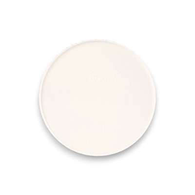 Кашпо для цветов «Золотое напыление», 1.6 л, d=14 см, h=15.5 см, белое, золотистое