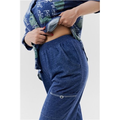 Брюки 9139 (Синий)