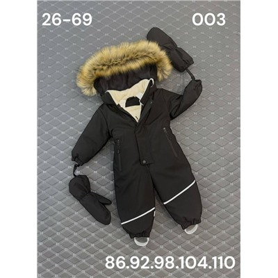 Комбинезон 003 чёрный