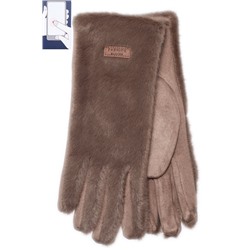 Перчатки жен. LuMeiJia MB-01 мех/сенсор