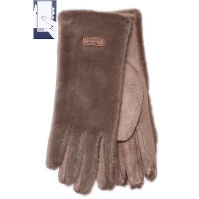 Перчатки жен. LuMeiJia MB-01 мех/сенсор