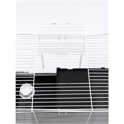 Клетка усиленная для хомяков и крыс «Пижон», 47×29×37 см, серая